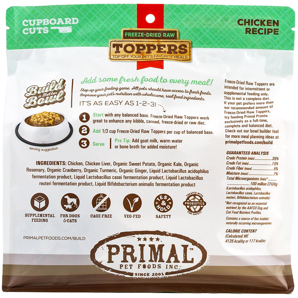 Primal USA-made toppers, premium quality and traceable production