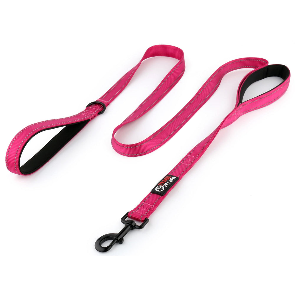 Primal Pet Gear dog leash 6ft dual-handles for precise control.