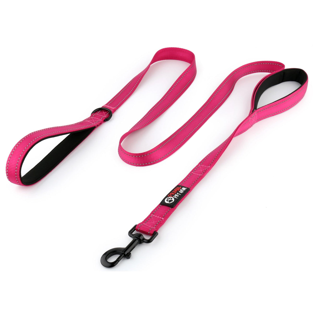 Primal Pet Gear dog leash 6ft dual-handles for precise control.