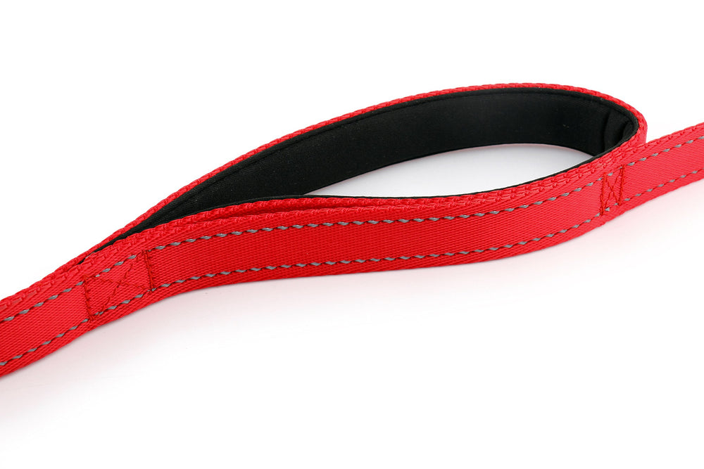 Primal Pet Gear dual-handles leash in use during city walk