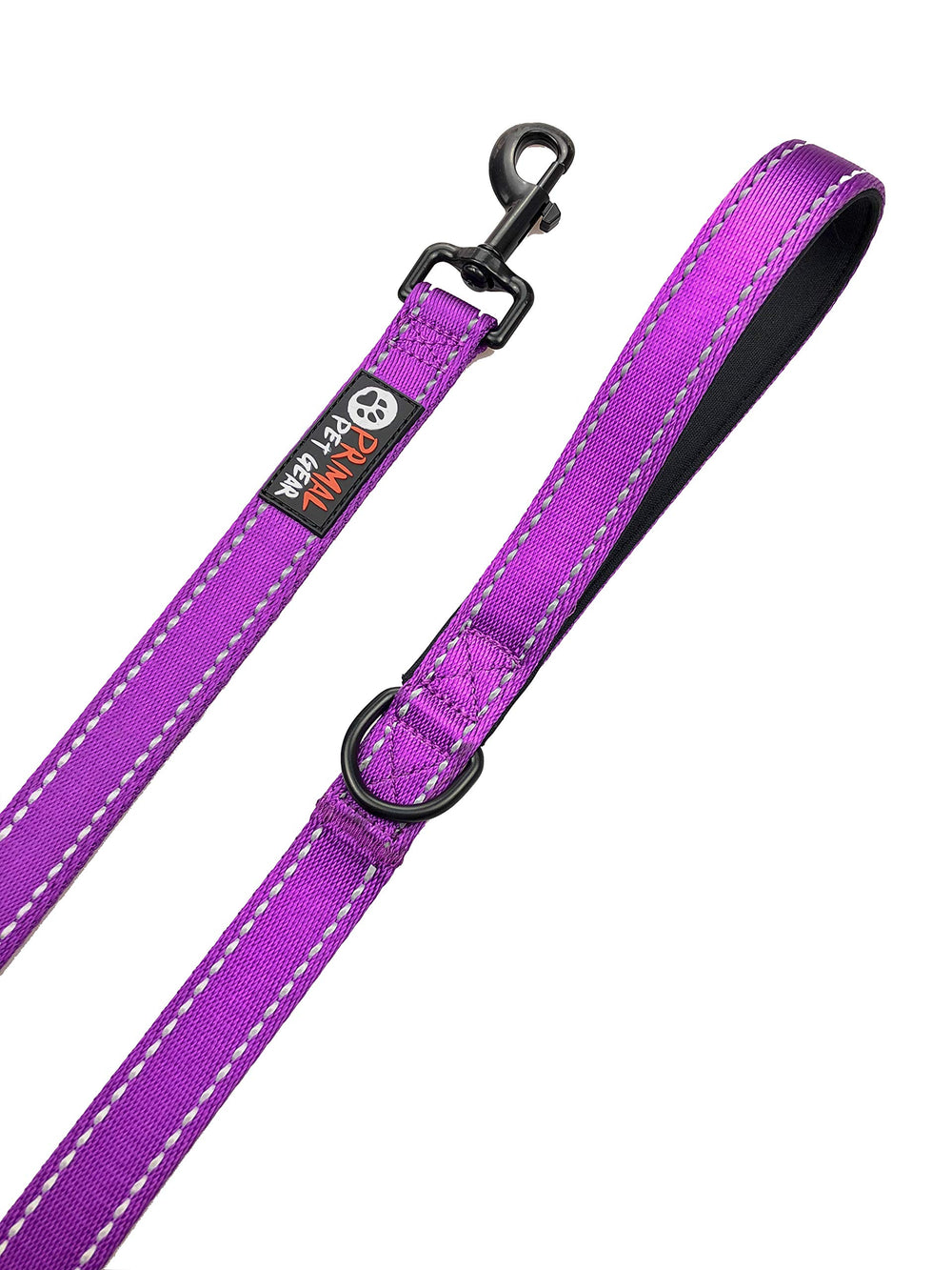 Primal Pet Gear secure metal clip keeps your dog safely tethered.