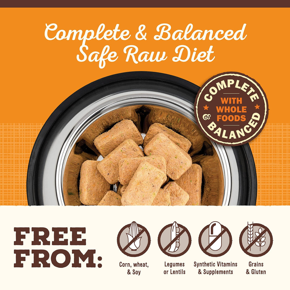 Primal topper-ready nuggets indicating versatile use as meals or toppers.