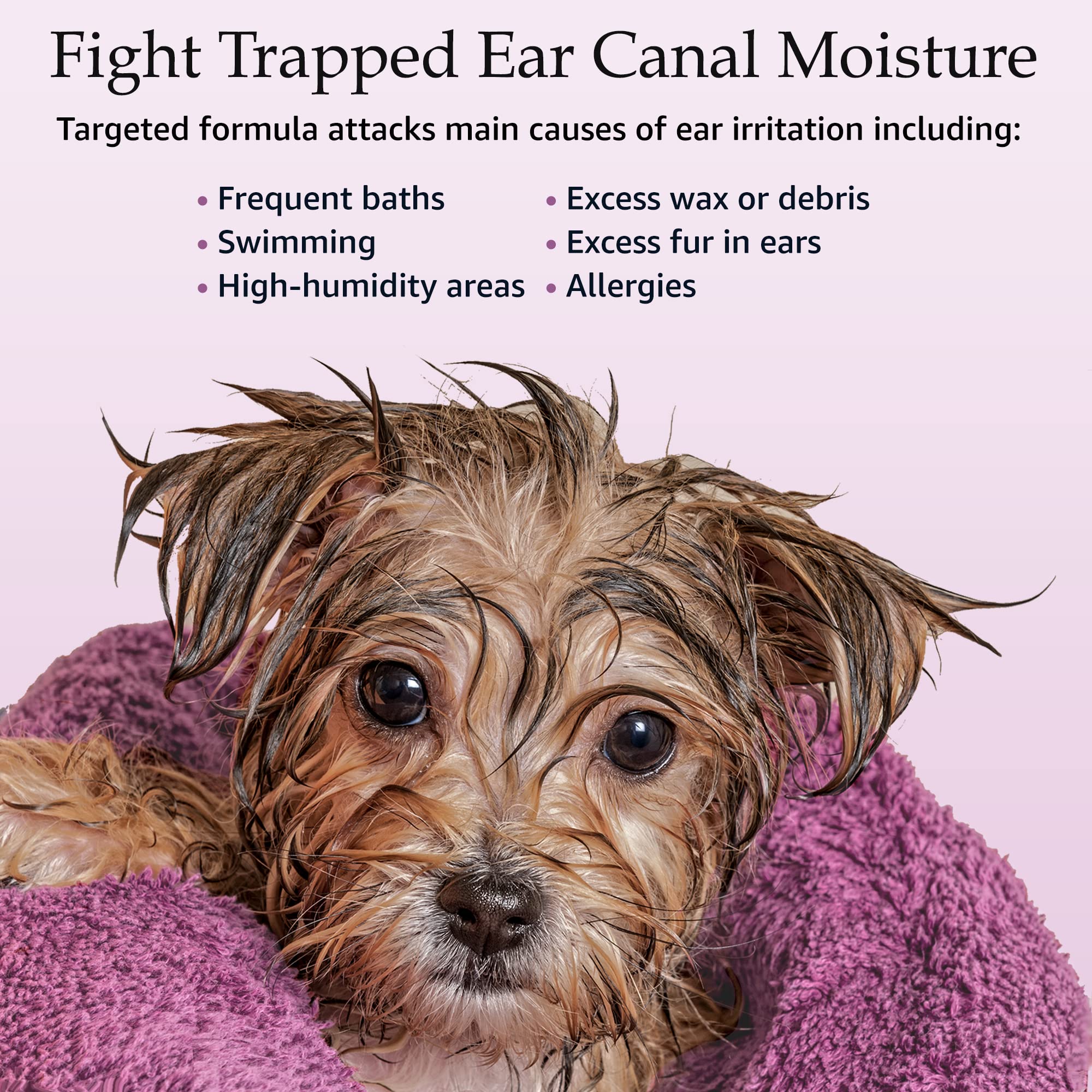 Prime Paws deep-clean flush removes debris, wax, and dead skin.