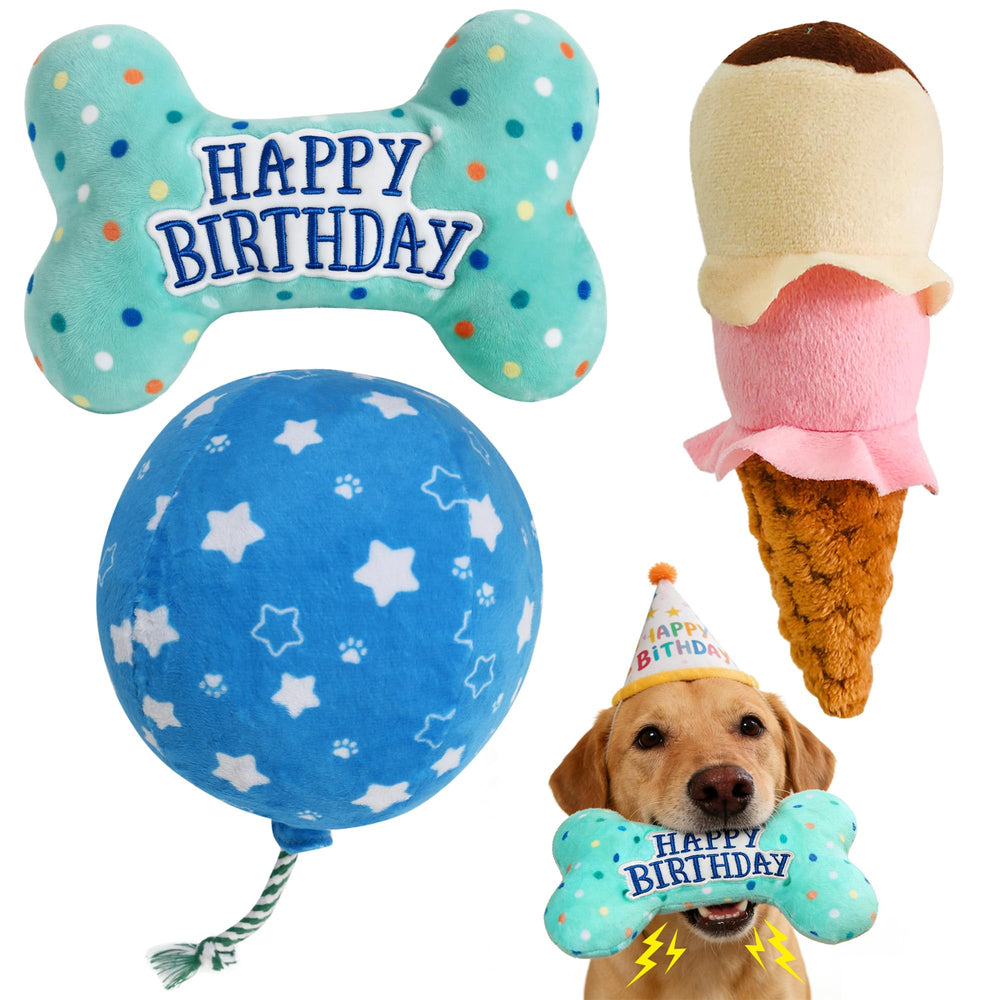 Prime Pets ice cream stuffed dog toy for cozy playtime.