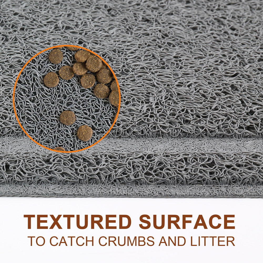 Prime Pets easy-clean mat rinses quickly and folds for travel.