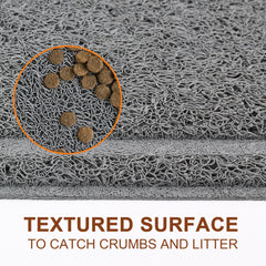 Prime Pets easy-clean mat rinses quickly and folds for travel.