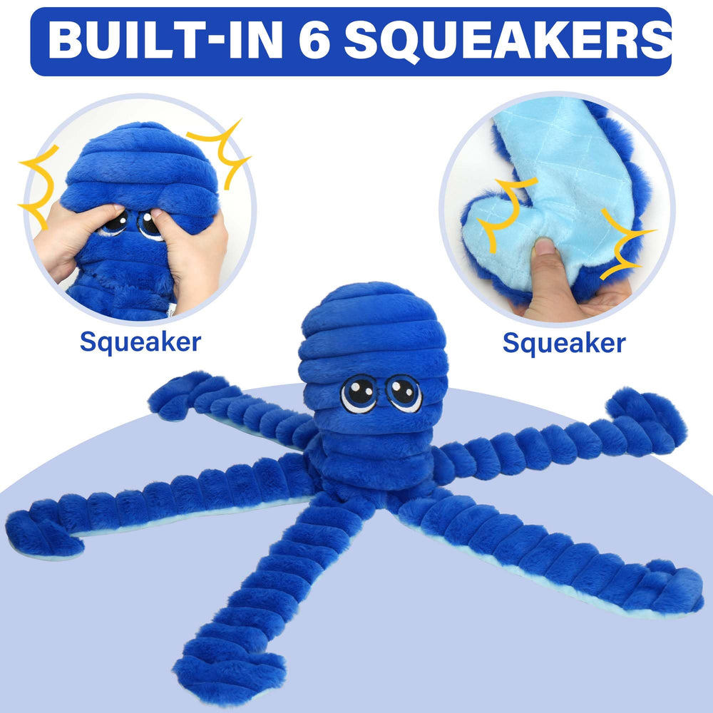 Prime Pets embroidered eyes give a friendly look during cuddling and play.