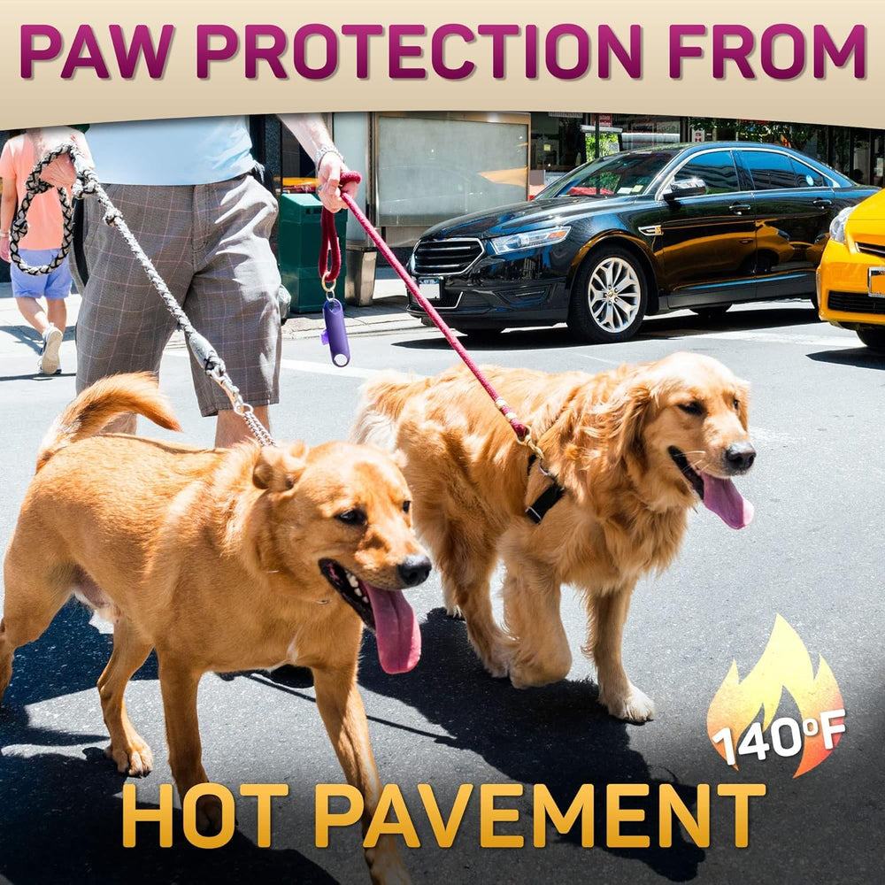 Primens paw pad moisturizer on paw in action