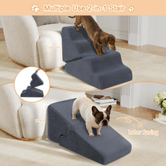 PrimePATIO dog stairs for high bed help pets reach couches safely.