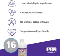 PRN OPTIMA 365 cat serving integrated into feline feeding.