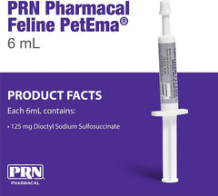 PRN Pet-Ema 6ml dosing tube shown for convenient cat care