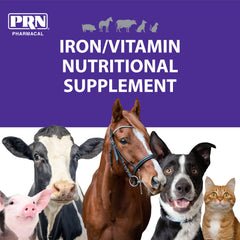 PRN Liqui-Tinic 4X label close-up highlights liver flavor