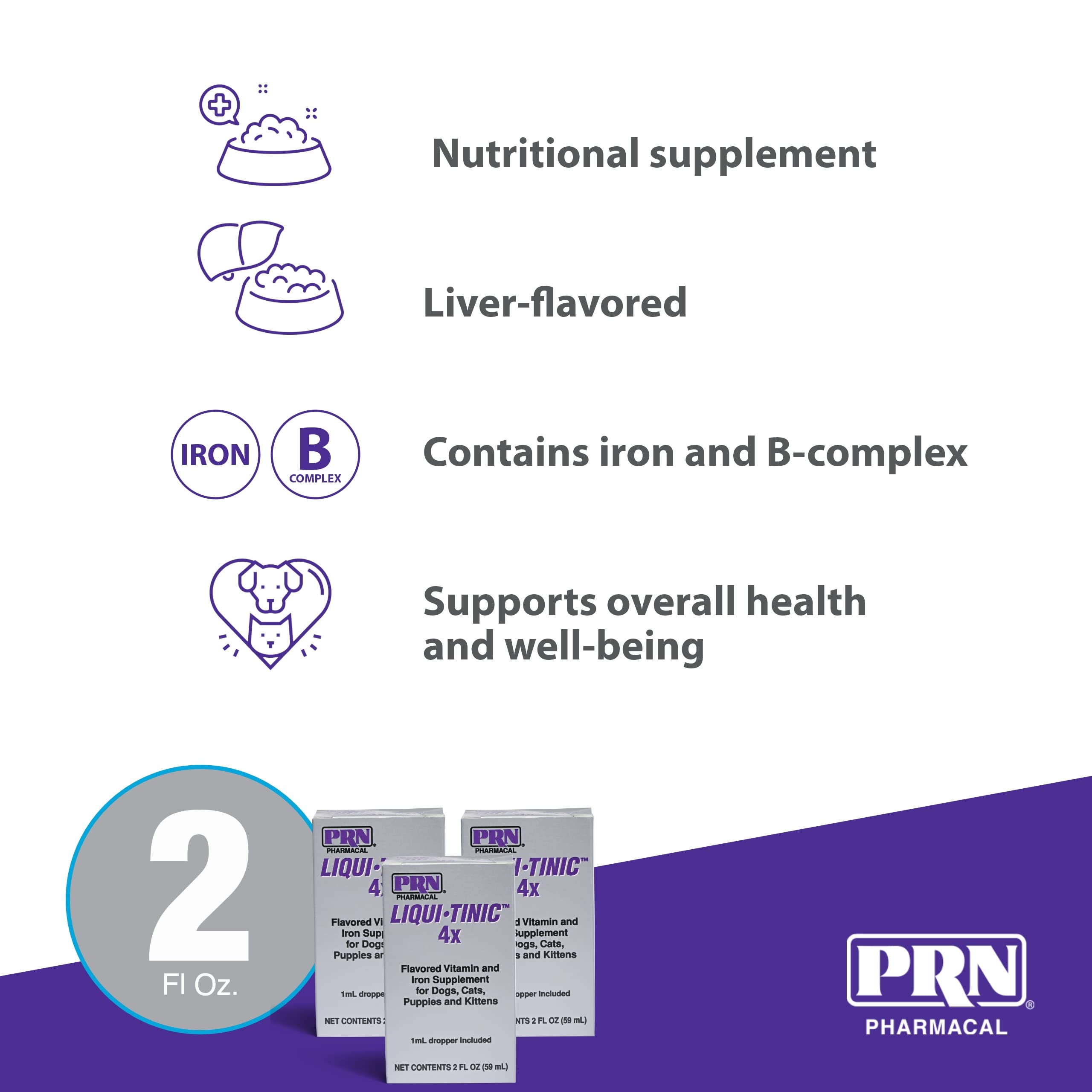 PRN Liqui-Tinic 4X liquid pour shows smooth texture for mealtime