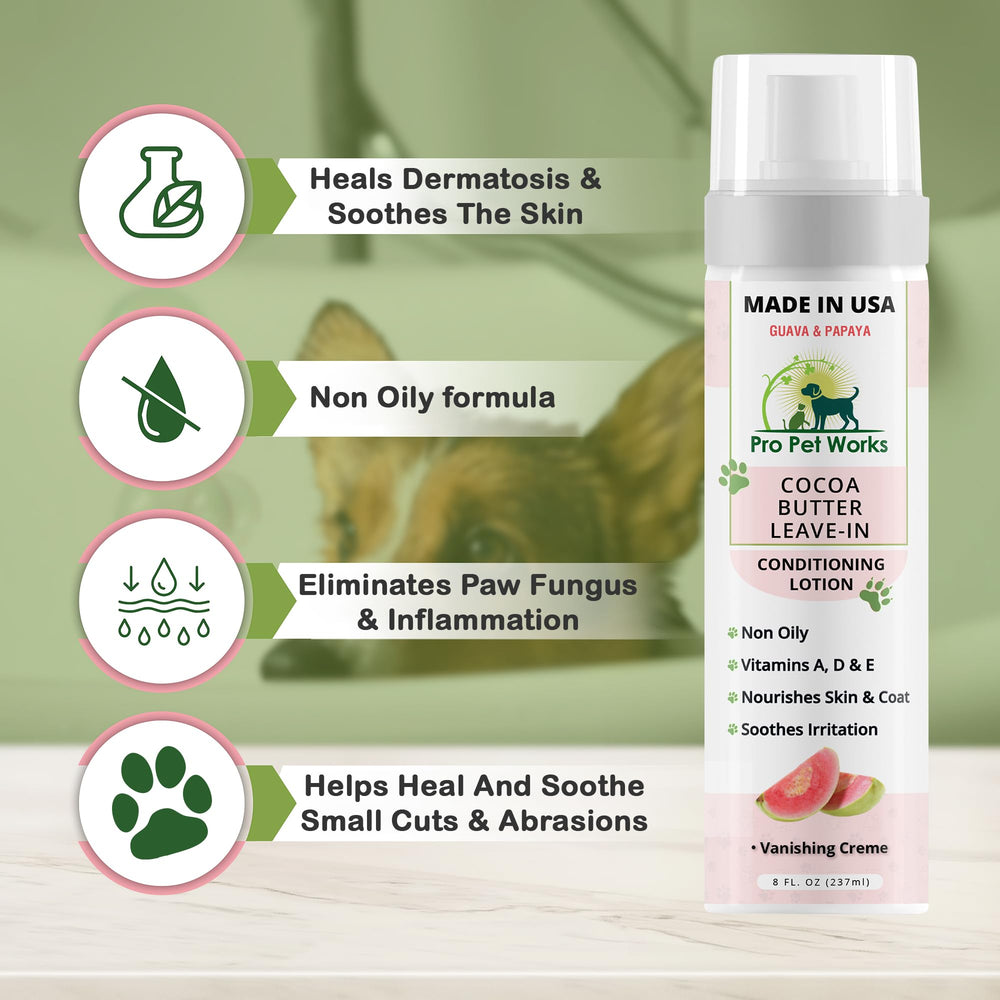 Pro Pet Works paw care hydration softens dry paw pads.