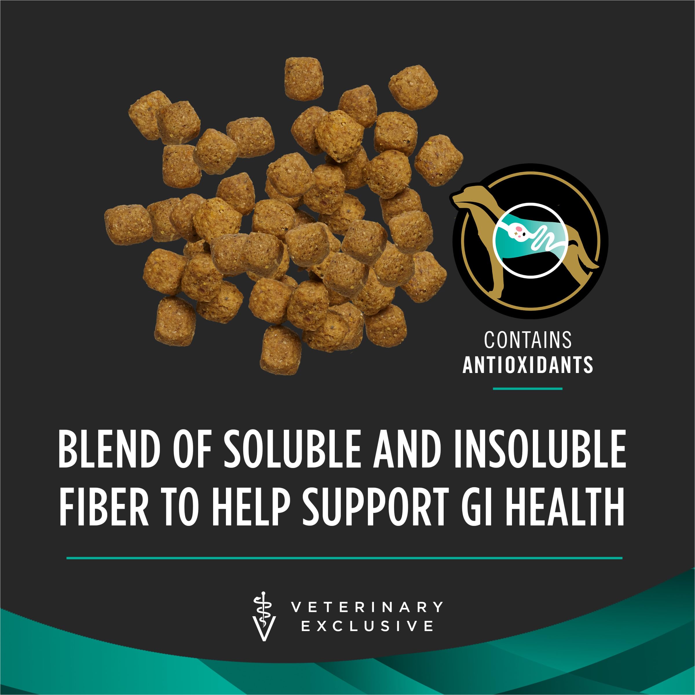 Pro Plan Veterinary Diets EN Gastroenteric Fiber Balance ingredient list highlights key fibers