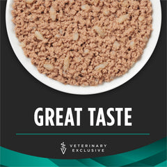 Purina Pro Plan Veterinary Diets EN Gastroenteric Feline Formula wet cat food served in a bowl supports feeding.