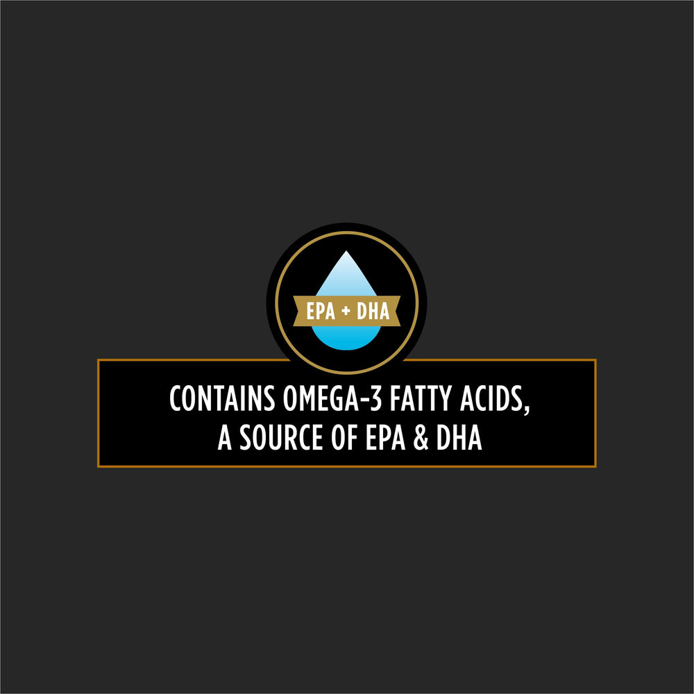 Omega-3 EPA/DHA components highlighted in Pro Plan NF Kidney Function