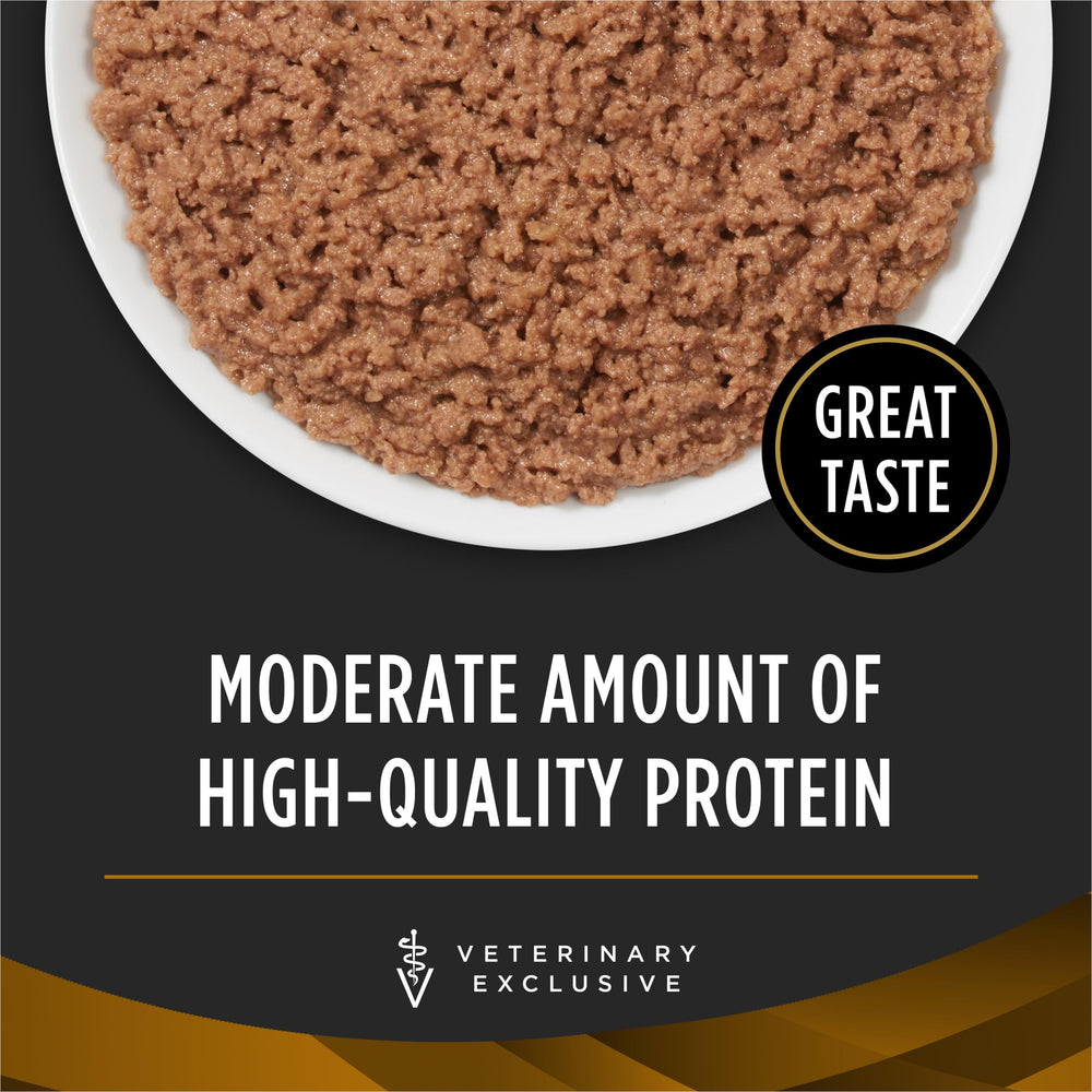 Purina Pro Plan Veterinary Diets NF cat pate label image communicates program-specific nutrition.
