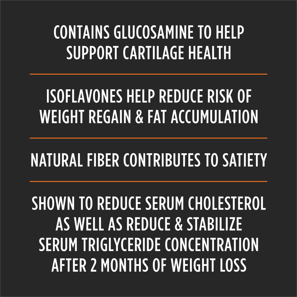 Pro Plan OM Metabolic Response Plus Joint Mobility product label highlights antioxidants and vitamin E