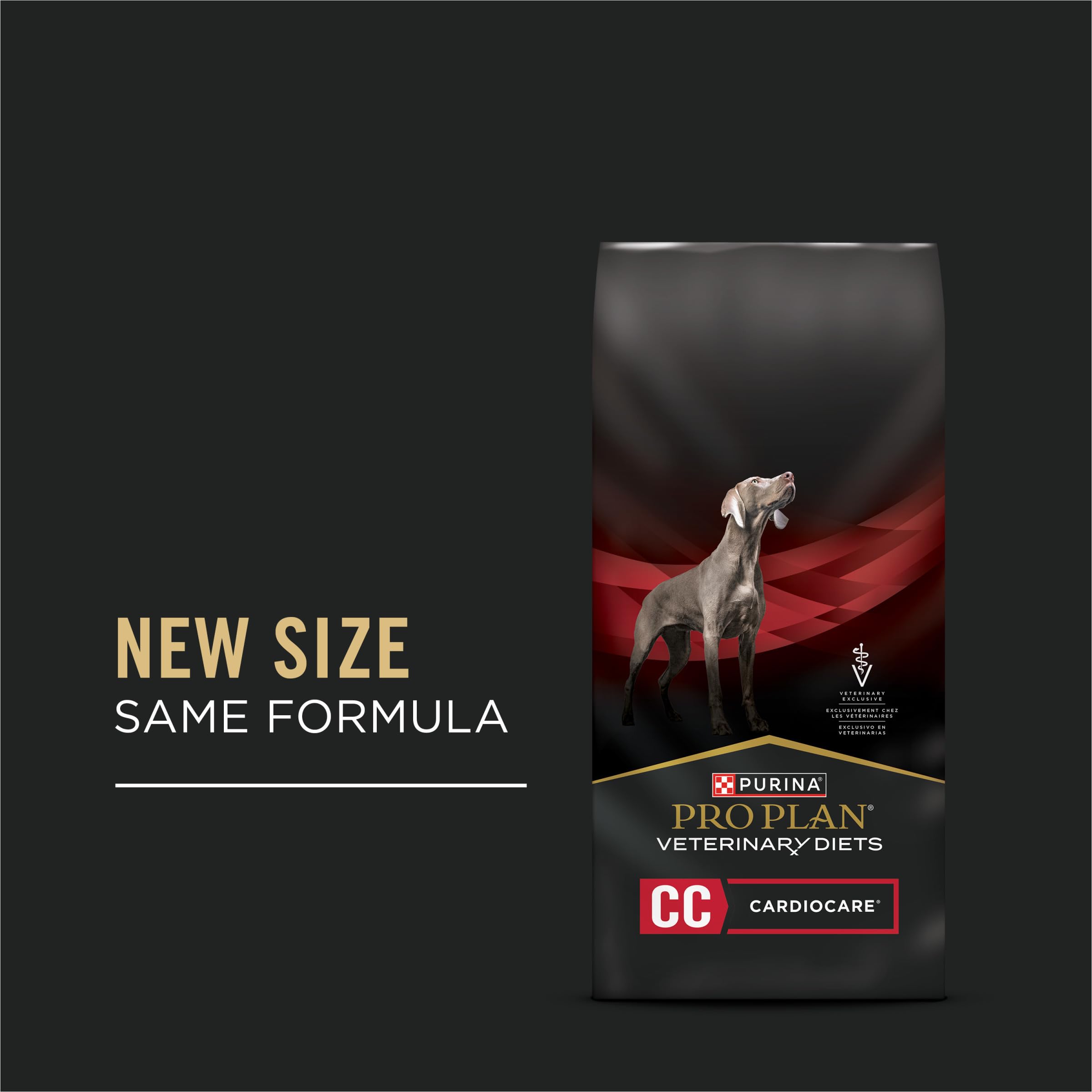 Purina CardioCare serving bowl scene showcases tasty high-protein dry dog food.