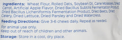 Probios horse treats served in a stable with a horse ready to enjoy