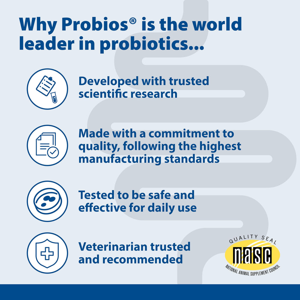 Probios made in the USA at an SQF-certified facility.