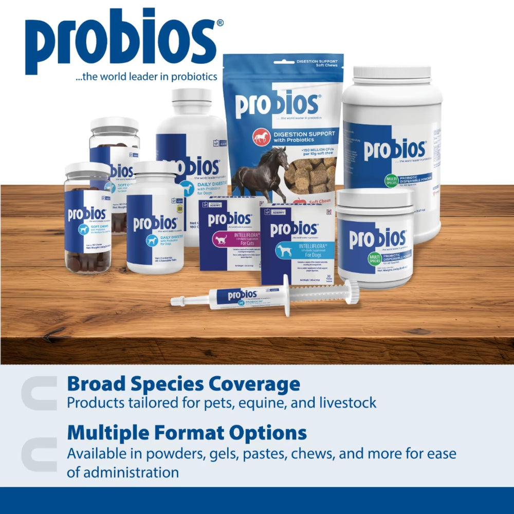 Probios NASC Premier Supply label on packaging signals quality standards.