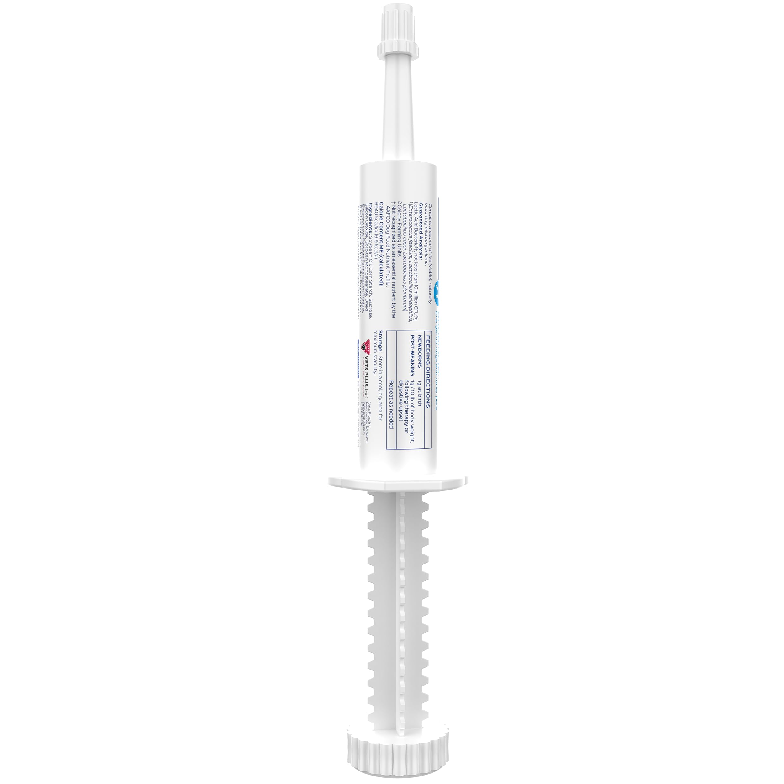 Probios Probiocin easy-to-use gel enables convenient dosing at home.
