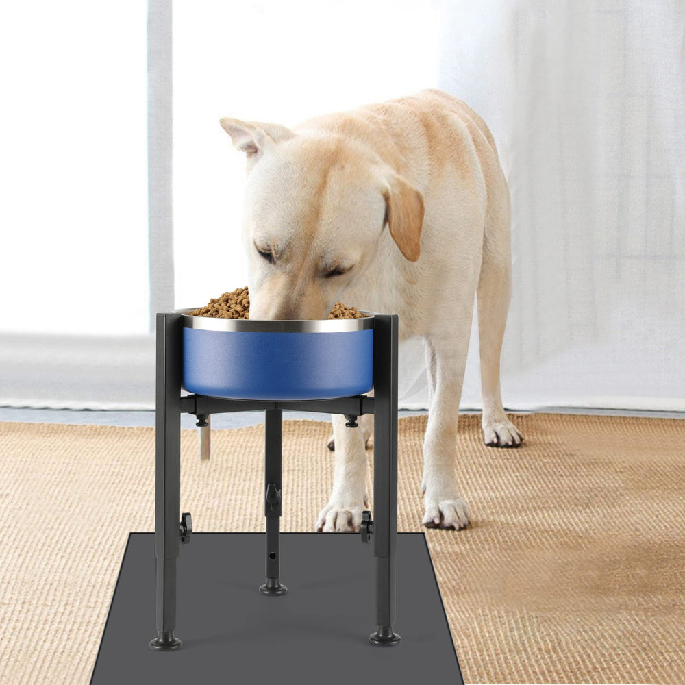 PROERR durable metal-elevated feeder stands up to daily use.