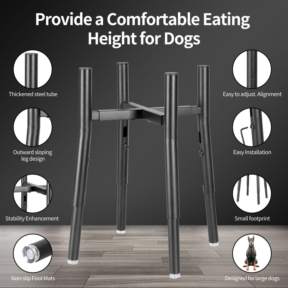 PROERR stand includes anti-slip feet to prevent sliding.