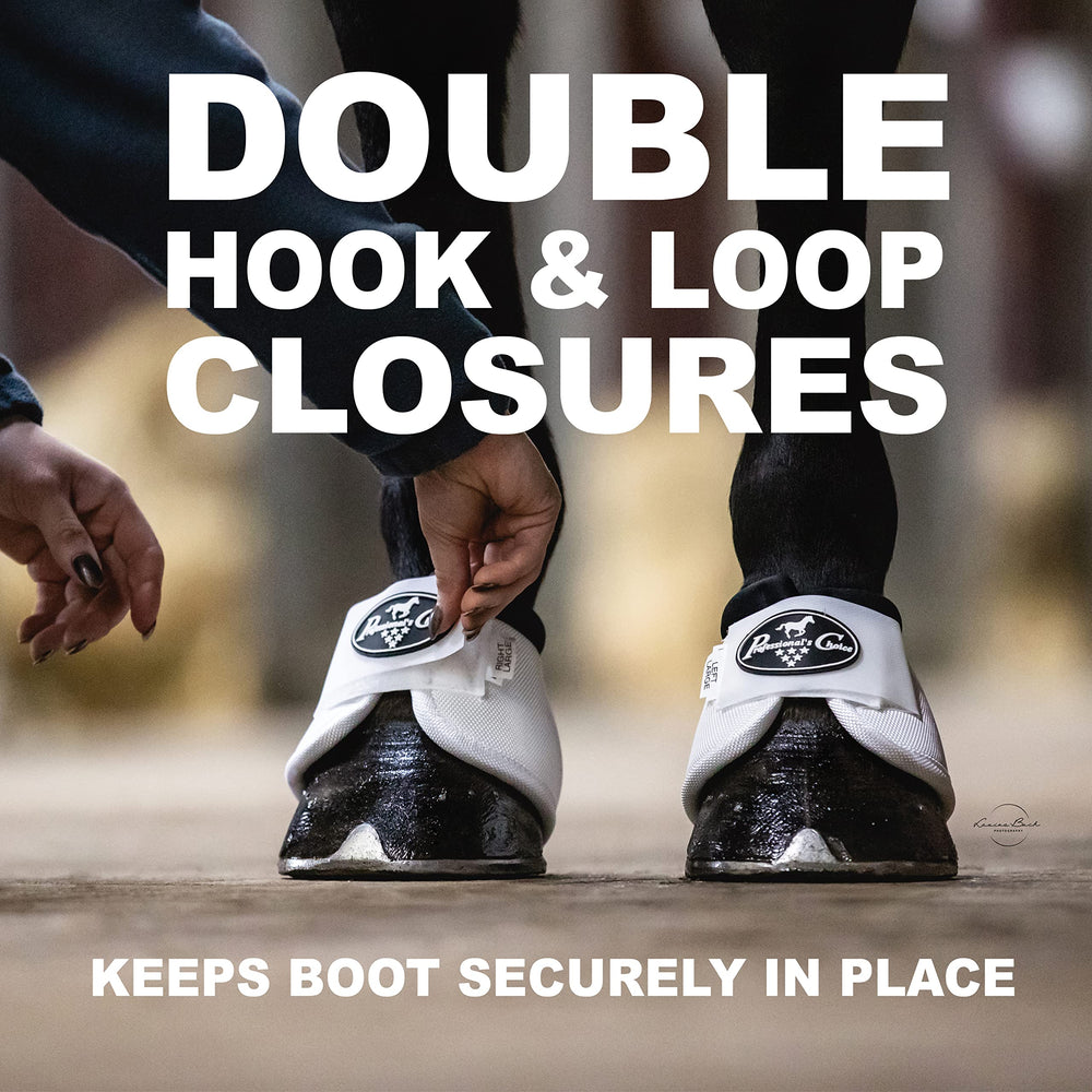 Professional's Choice bell boots sold in pairs for convenient outfitting