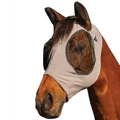 Professional's Choice Comfort Fit Fly Mask Charcoal eye mesh for breathable eye protection