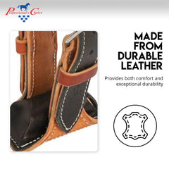 Professional's Choice The Dare collar closeup, premium leather durability.