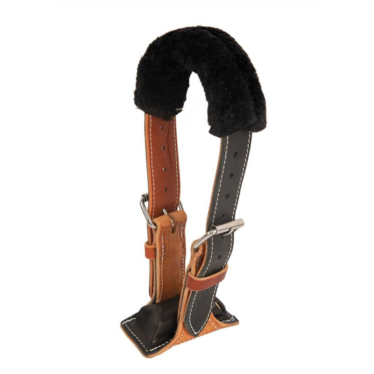 Professional's Choice The Dare collar, side view, secure fit for cribbing prevention.
