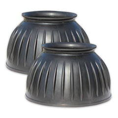 Professional's Choice pull-on rubber bell boots, side view, 360-degree protection for turnout.