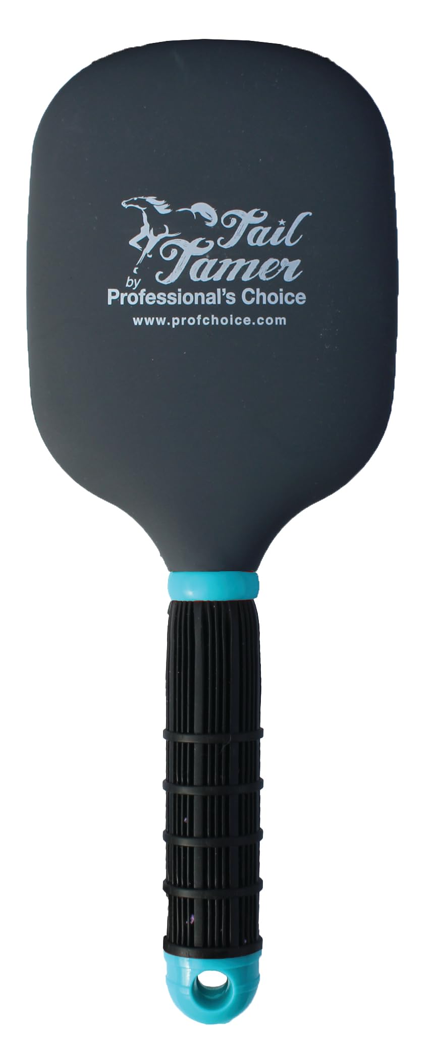 Professional's Choice Tail Tamer Mod Paddle Brush with bright bristles for detangling.