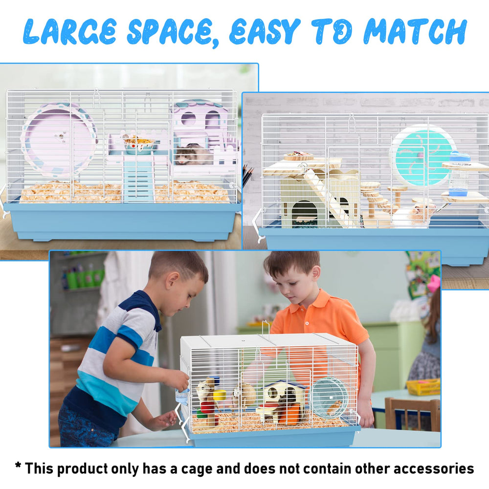 Pronetcus hamster cage portable design suited for transport