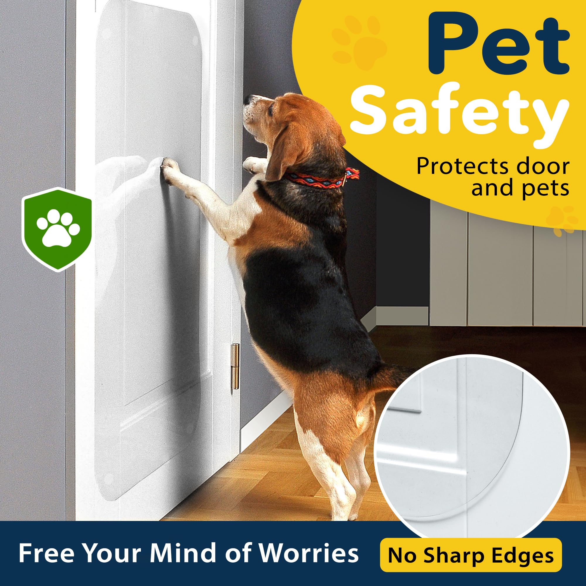 Low-profile design that pets barely notice while protecting surfaces.