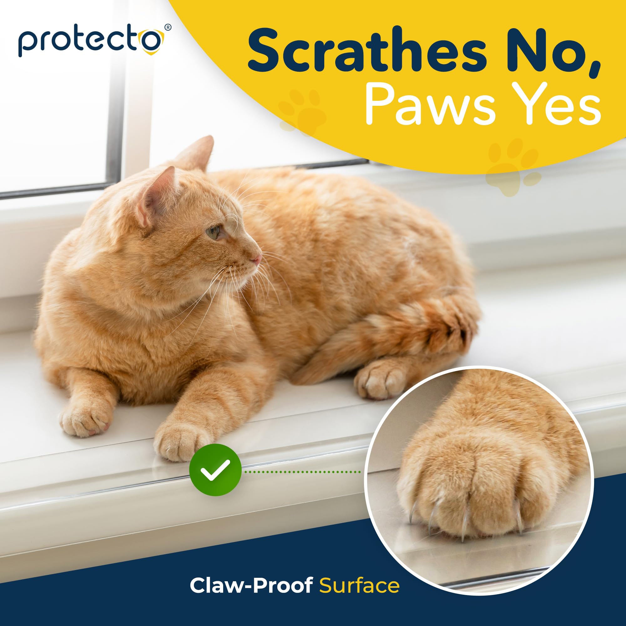 Protecto easy-install window guard fits quickly with no tools required.