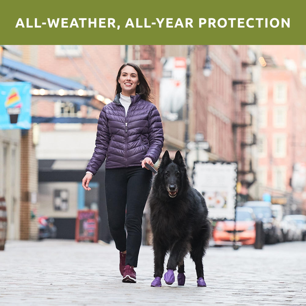 Protex PawZ anti-slip boot helps prevent slips on slick pavements.