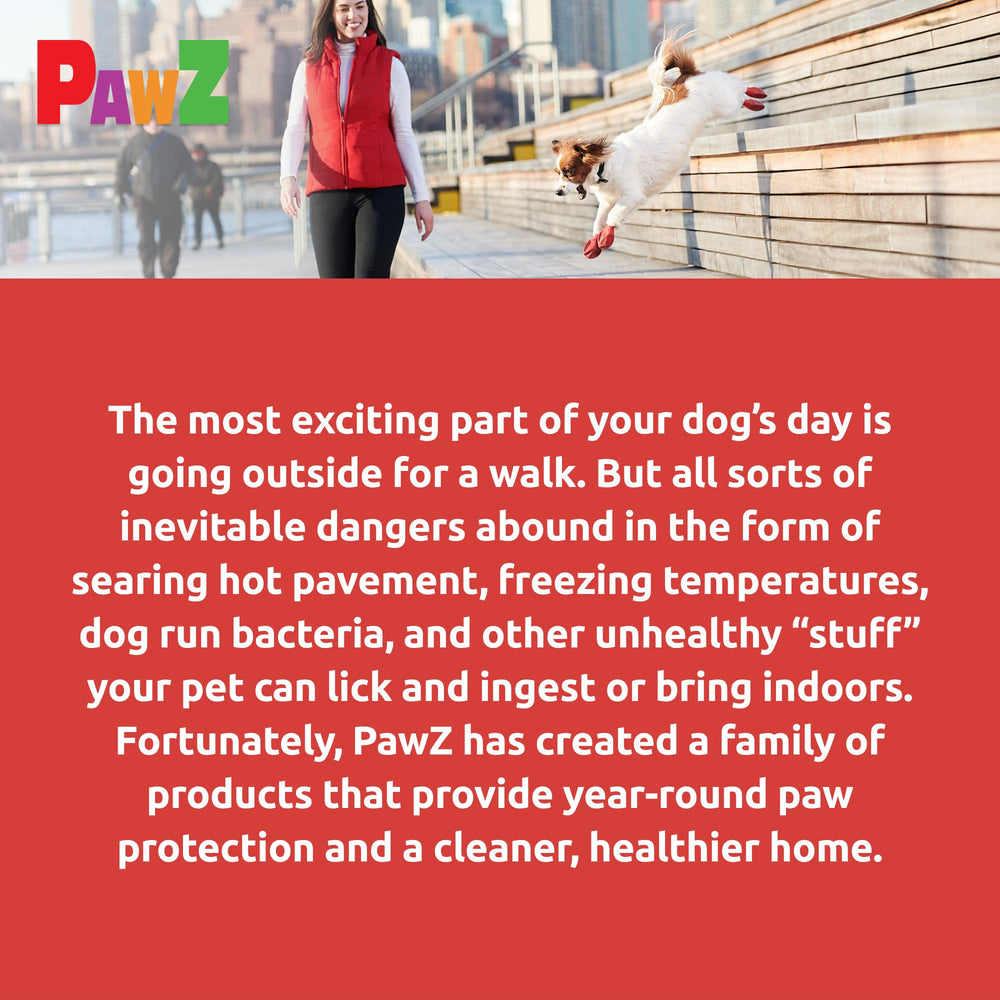 Protex PawZ pack of 24 small boots ready for frequent walks.