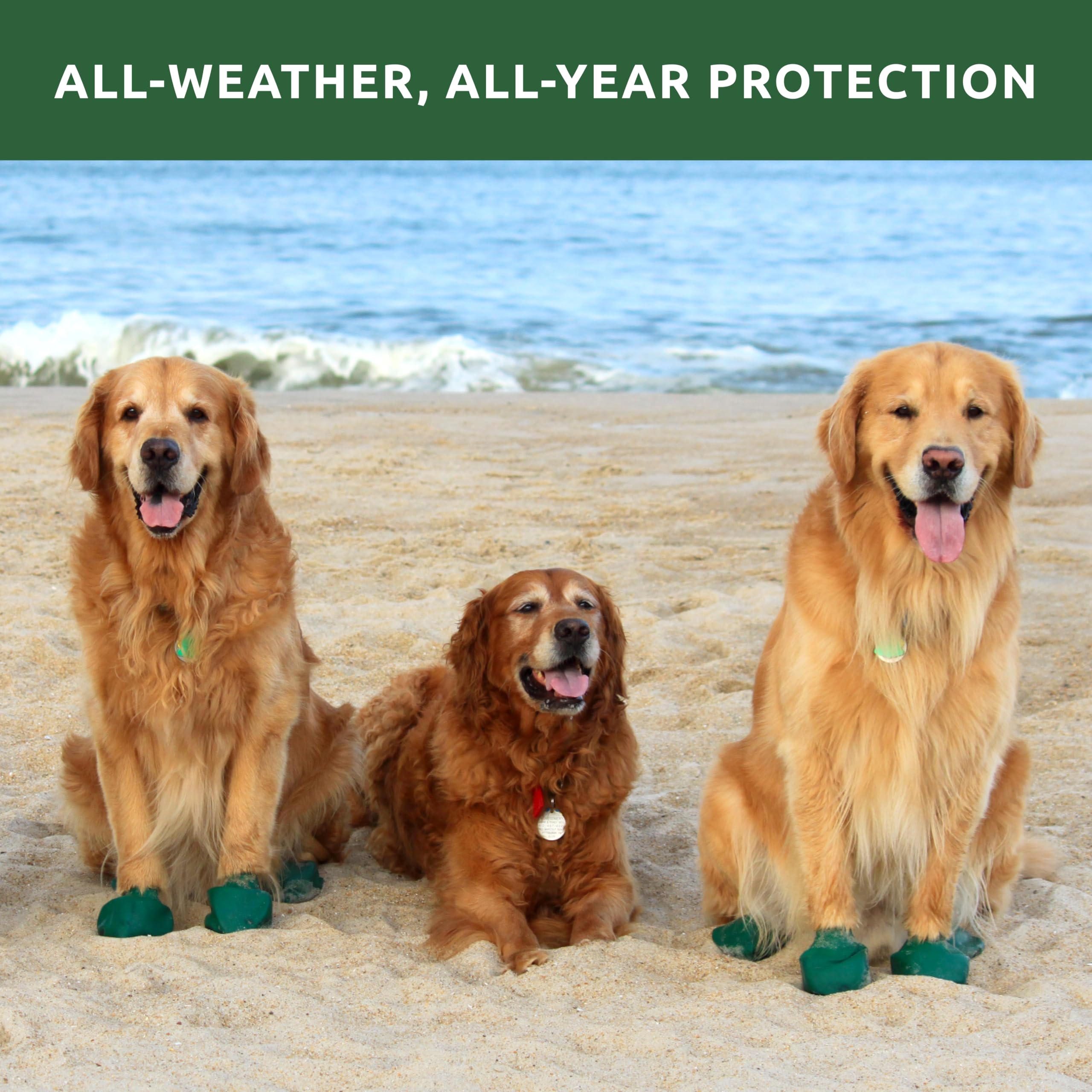 Protex PawZ size chart helps find the perfect fit.