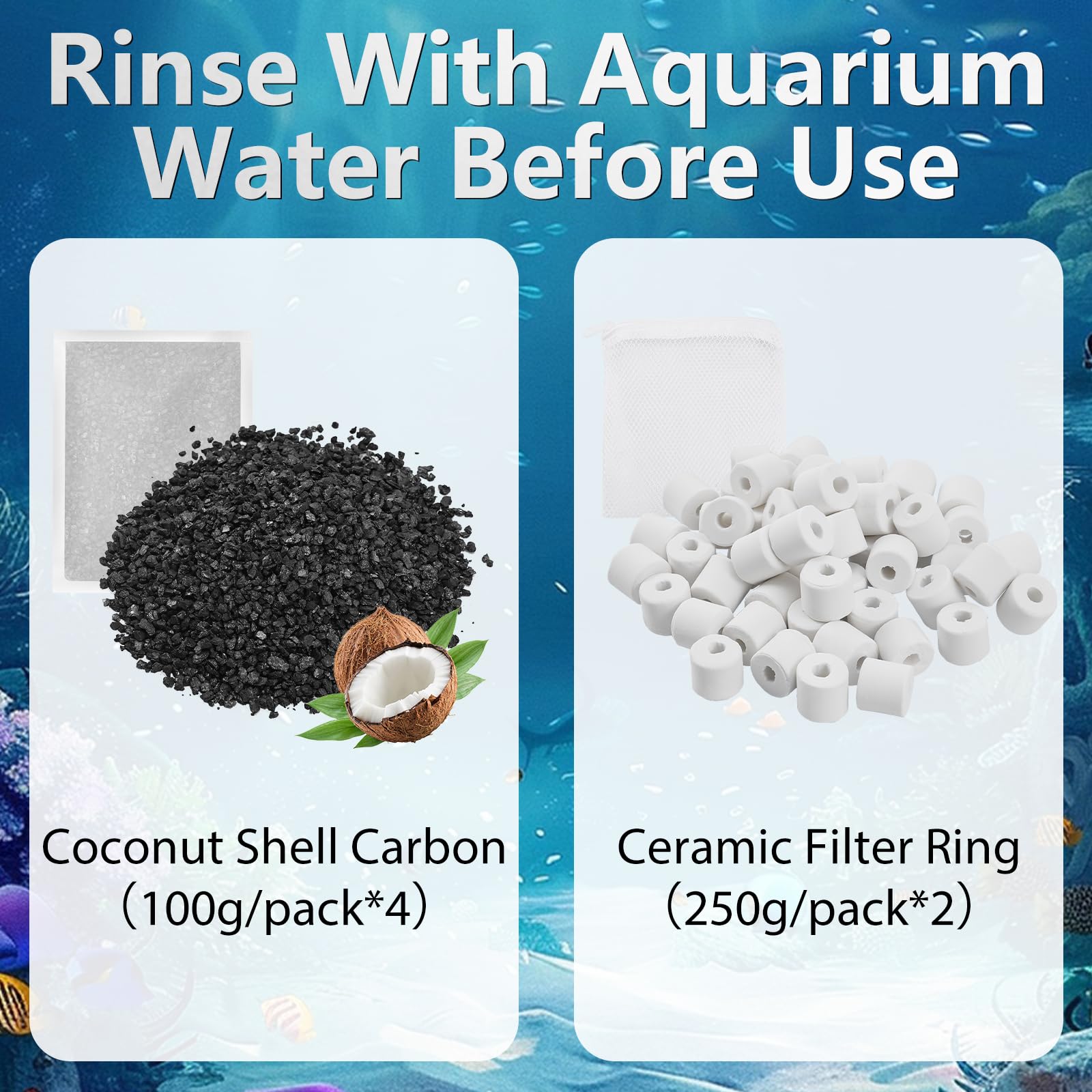 PROUDSCREW ceramic rings durable filtration with particle capture.