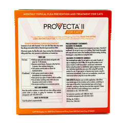 Provecta II becomes waterproof after 24 hours to help coat stay dry.