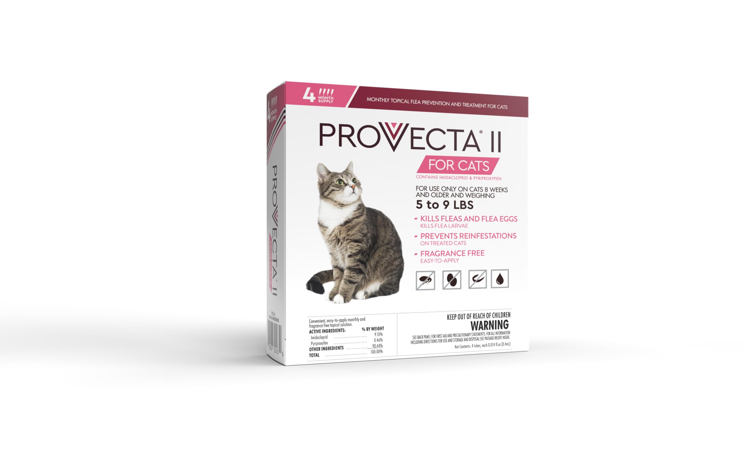 PROVECTA waterproof-after-24-hours label shows durable protection after baths.