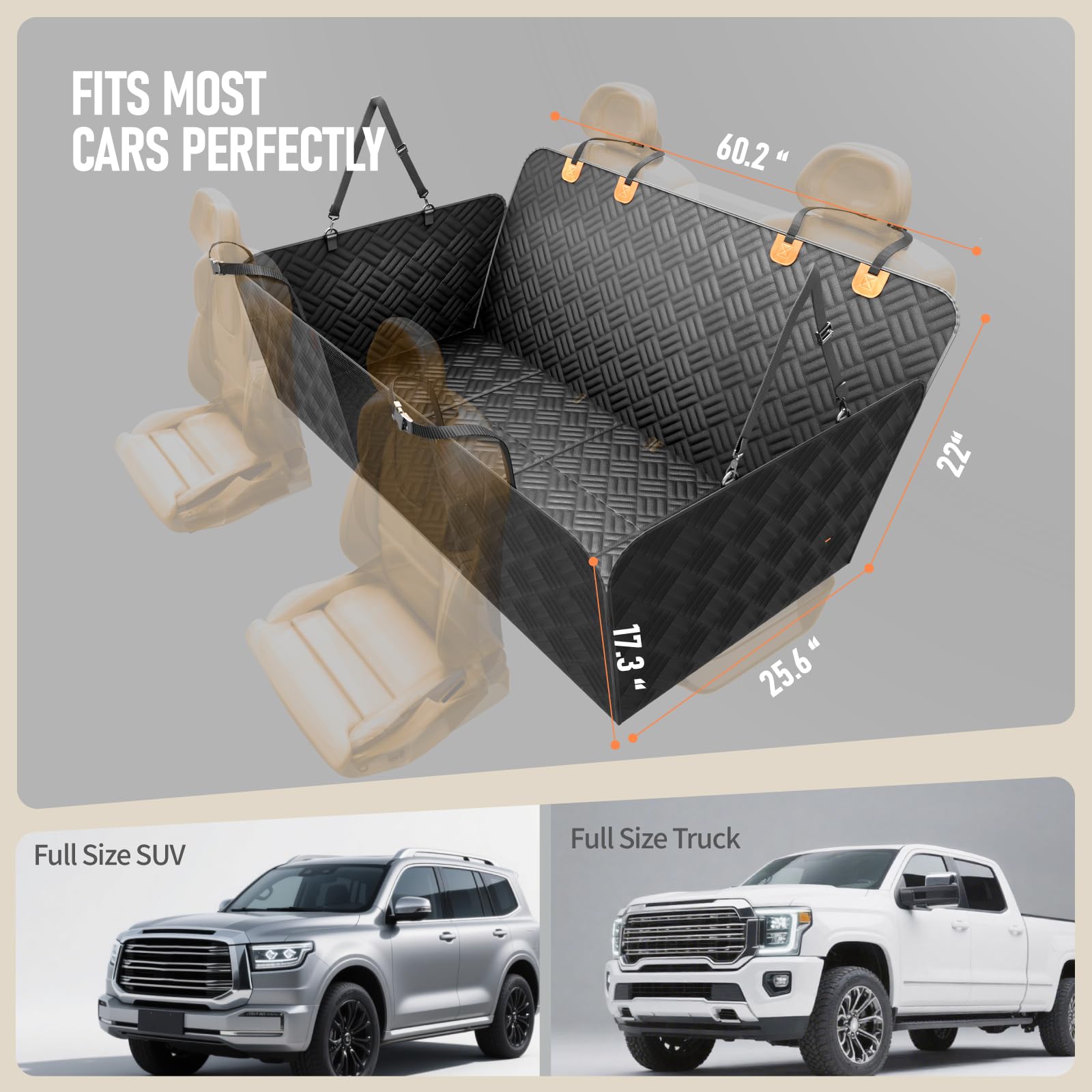PROZAR waterproof, durable fabric protects upholstery from dirt.