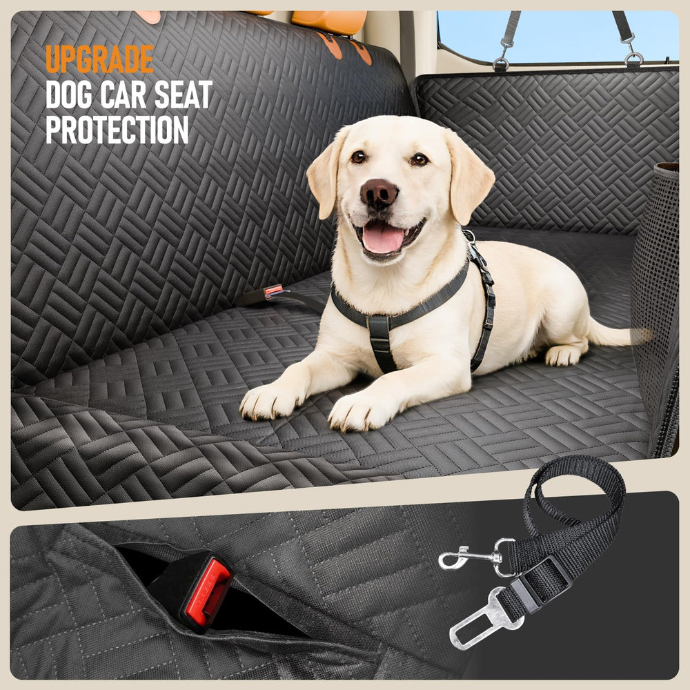 PROZAR mesh window helps pets see you to reduce travel anxiety.