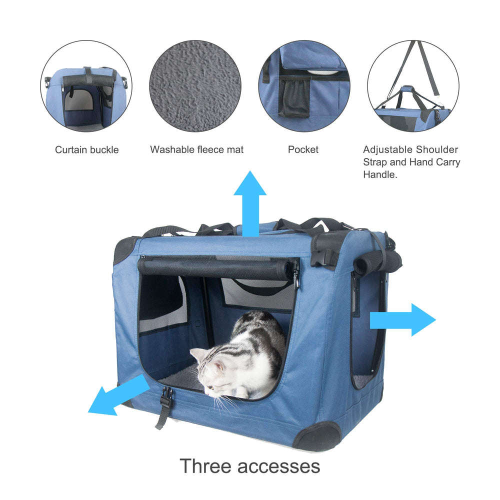 Prutapet removable waterproof mat adds easy cleaning after trips.