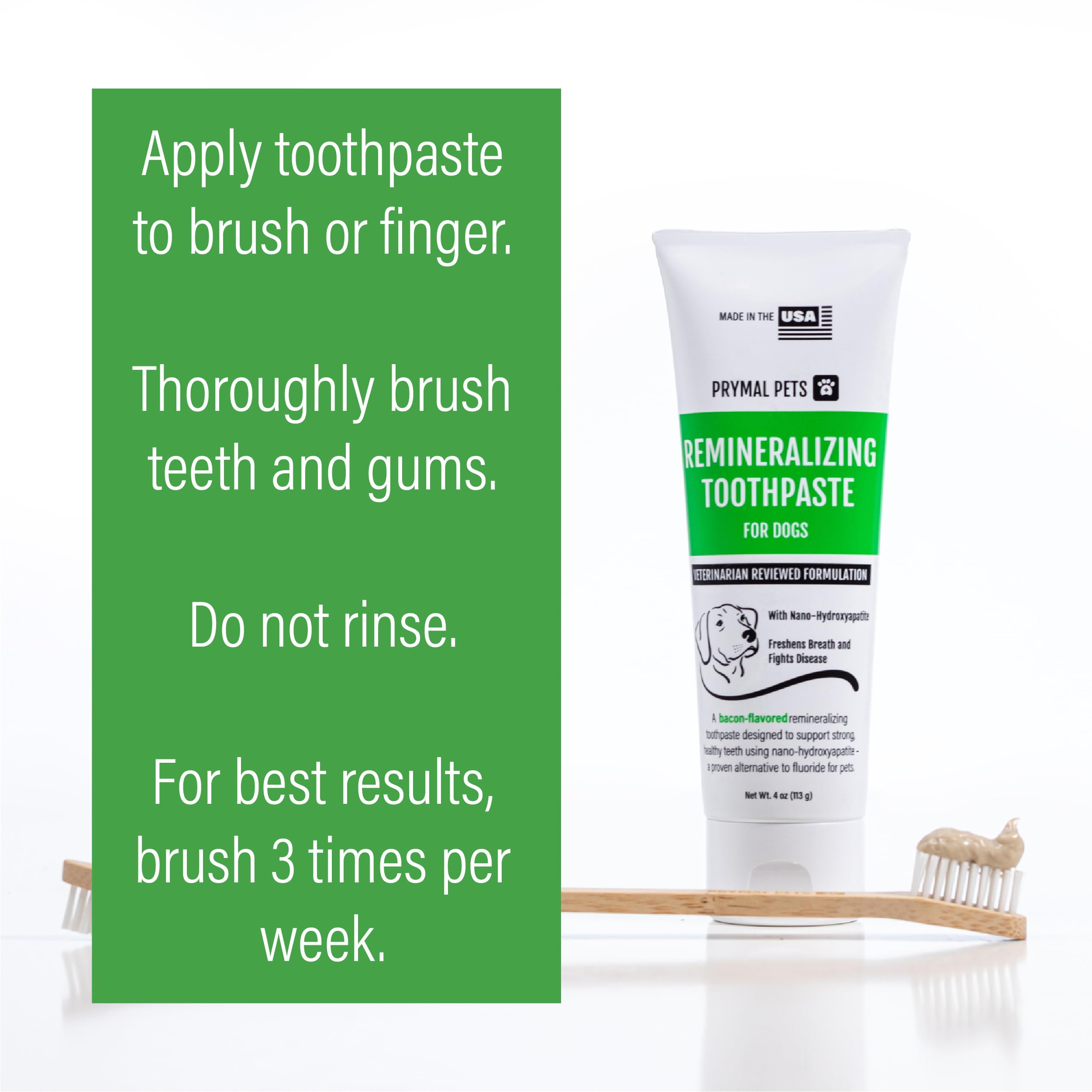 Prymal Pets paste texture close-up shows smooth, easy-to-apply consistency.