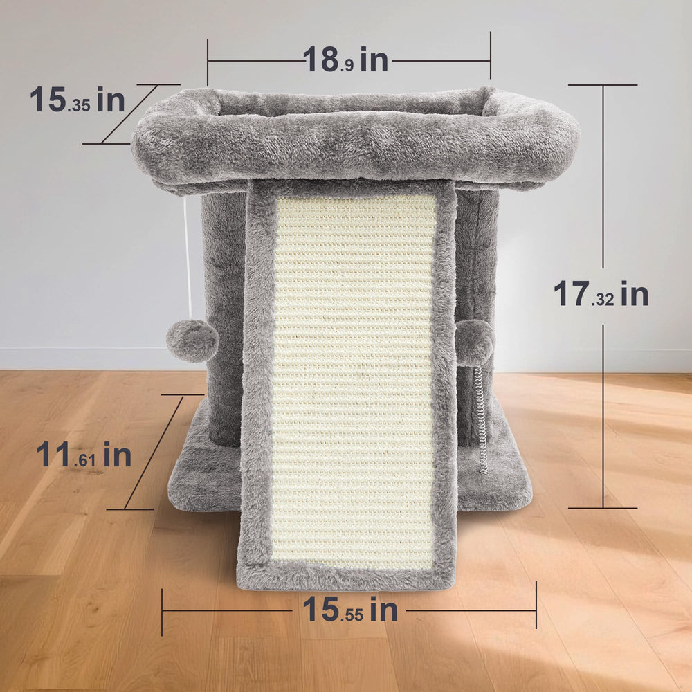 Psicway cat tree easy assembly with included tools and clear instructions